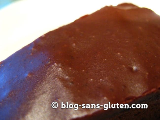 Glaçage au chocolat facile et sans gluten