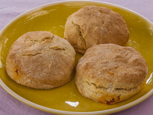 Scone au chorizo et à la fêta