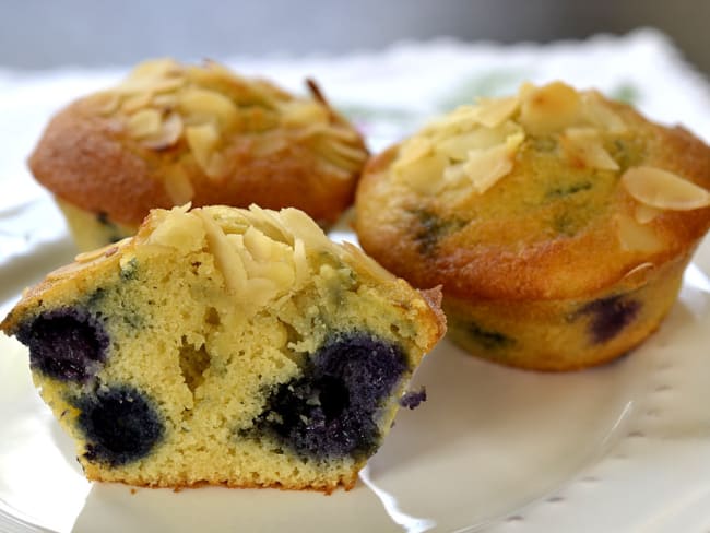 Muffins aux myrtilles