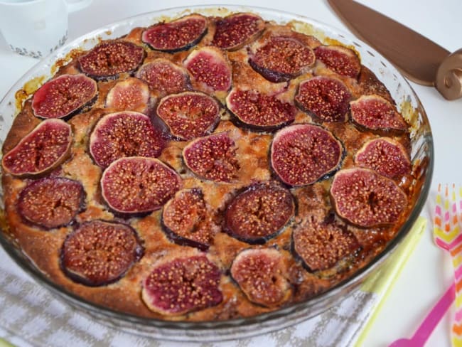 Tarte briochée aux figues