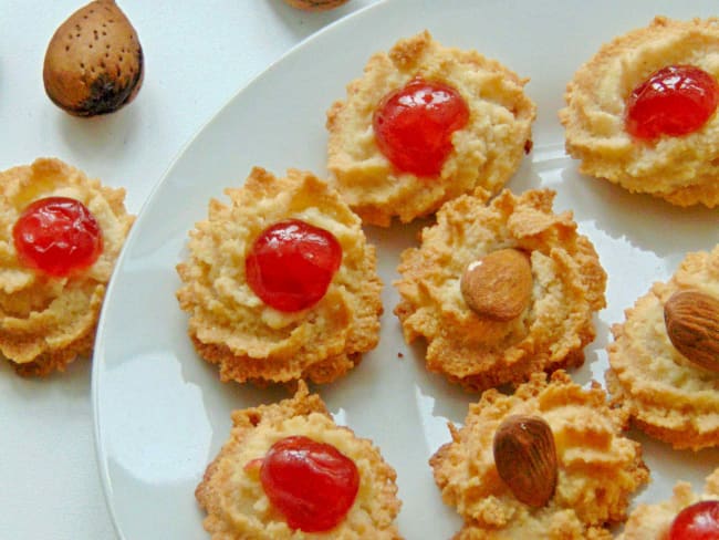 Biscuits moelleux à la pâte d'amande