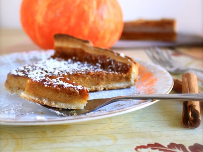 Tarte sucrée au potiron