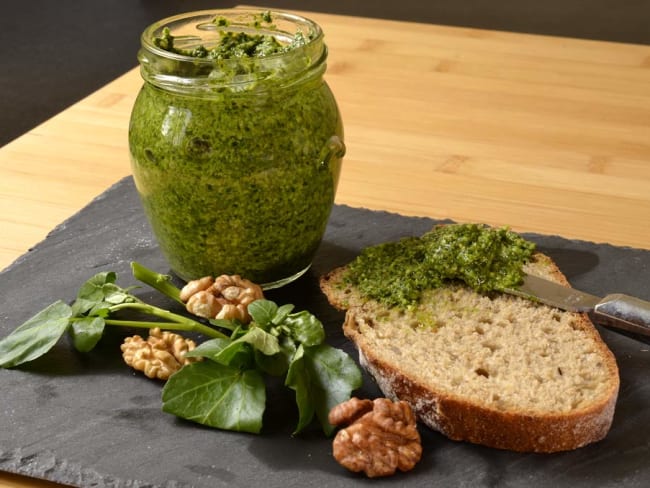 Pesto de cresson essonnien