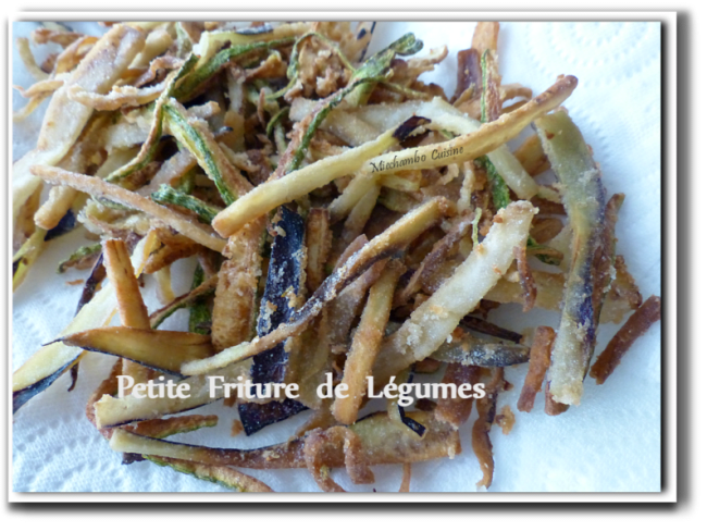 Friture de légumes de fin d'été