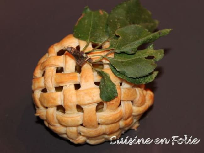 Pomme garnie en cage