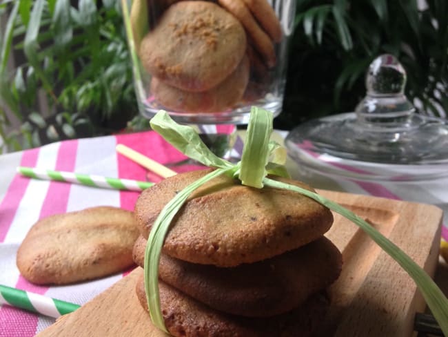 Biscuits moelleux aux pois chiches et au miel