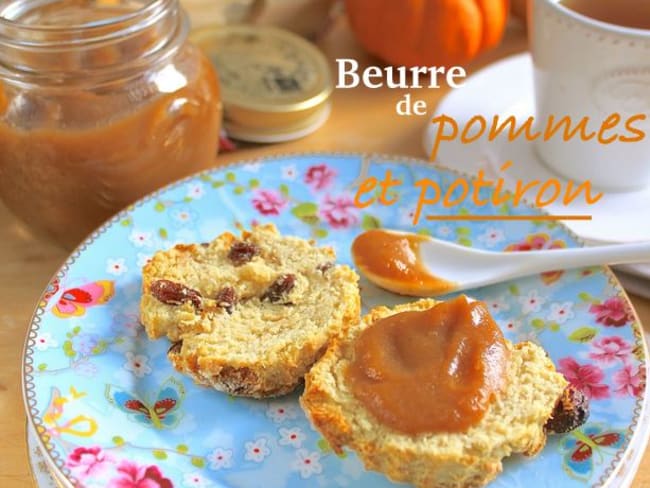 Beurre de pommes et potiron