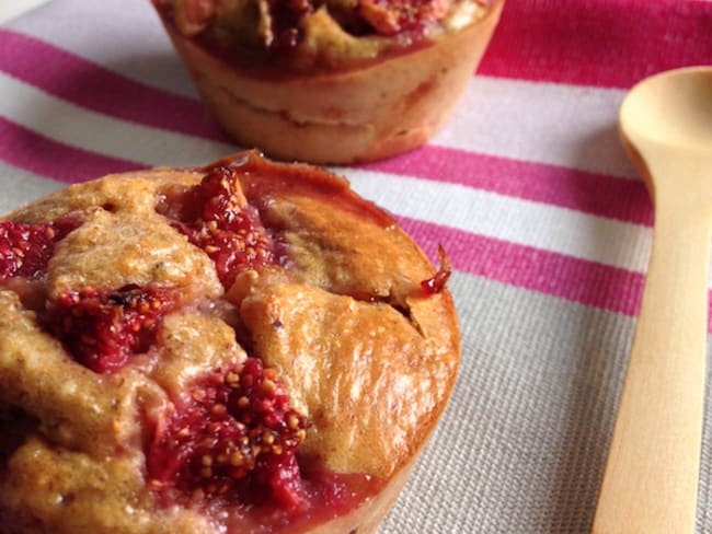 Muffin à la figue fraiche et aux amandes