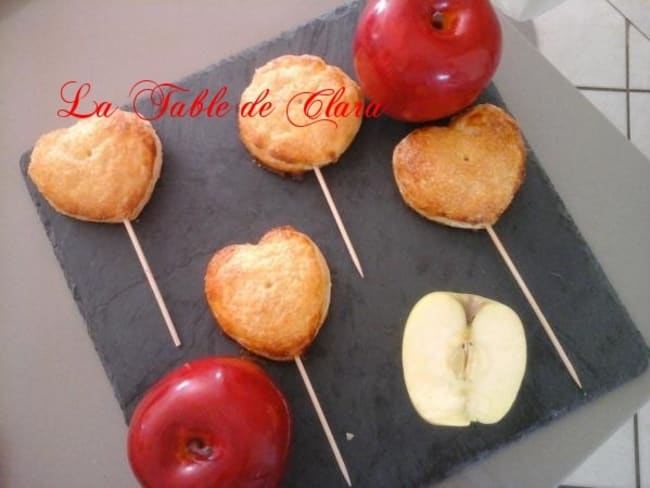 Sucettes de chaussons aux pommes : une recette ludique