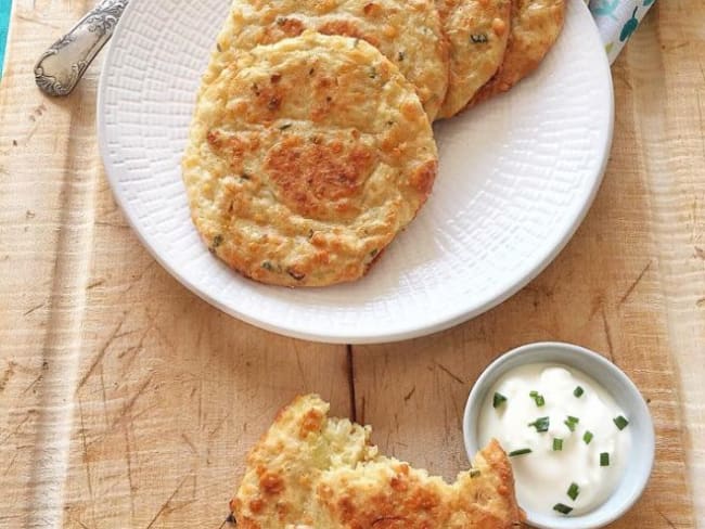 Galettes de pomme de terre au pecorino