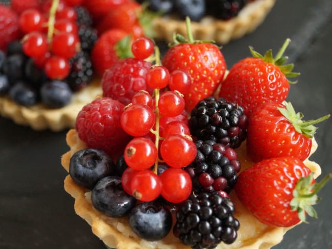 Tartelettes aux fruits rouges