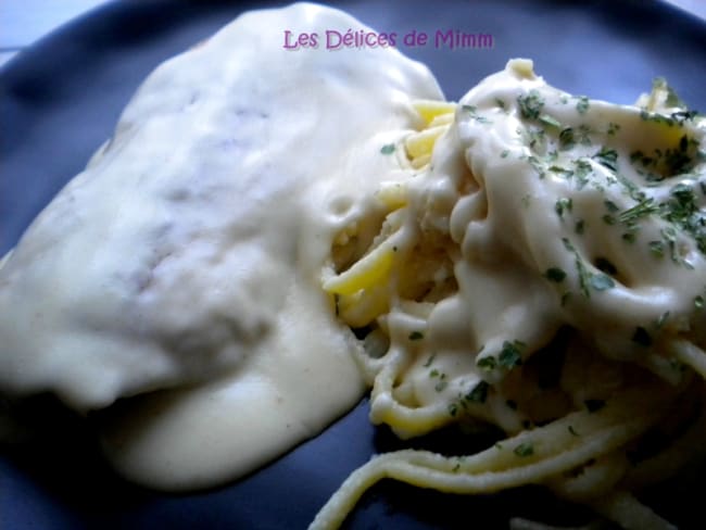 Escalopes de dinde à la crème de parmesan