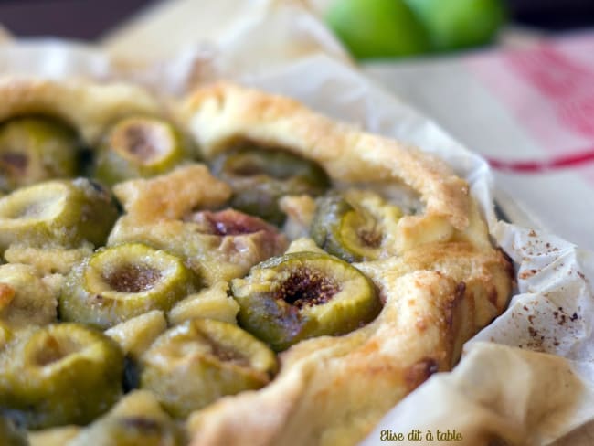 Tarte figues et amandes