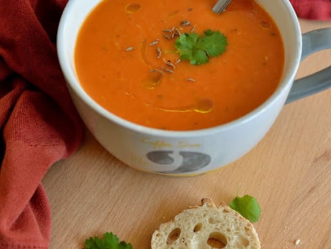 Soupe de tomates de Yotam Ottolenghi