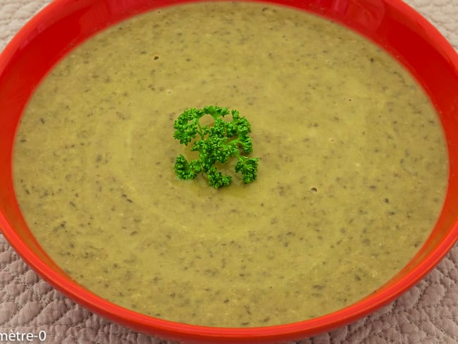 Soupe de lentilles à la poitrine fumée