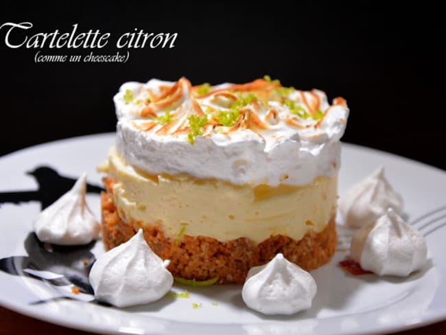 Tarte citron comme un cheescake