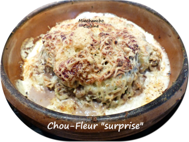 Chou-fleur surprise