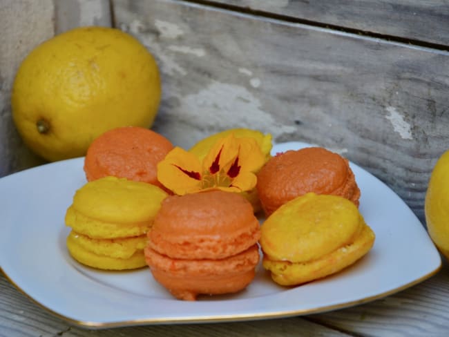 Macarons au citron