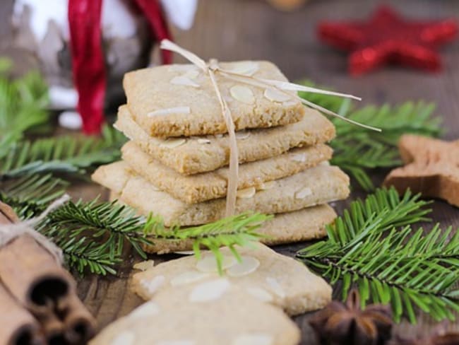 Spéculoos aux amandes éffilées