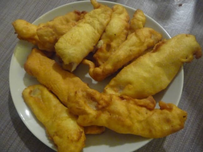 Beignets de poisson merlan