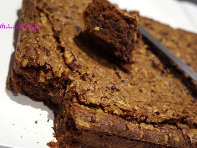 Brownie Noix de Pécan, Oranges Confites, recette de Claire Heitzler - Atelier de Brigitte (Gironde 33230 COUTRAS, LIBOURNE, SAINT-DENIS de PILE, SAINT-SEURIN/L'ISLE) cuisine, recettes, partages,