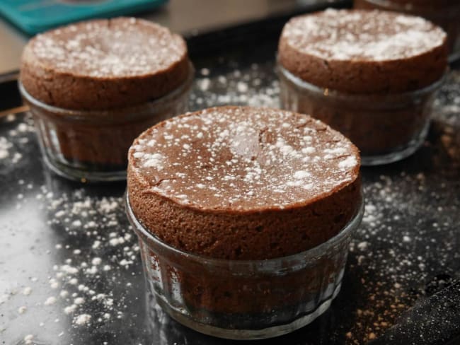 Soufflé chocolat Cointreau