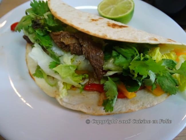 Fajitas épicés Tex-Mex