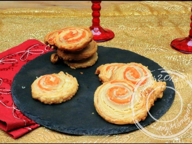 Escargots feuilletés au saumon fumé