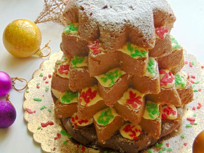 Pandoro à la crème mascarpone