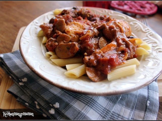 Poulet cacciatore