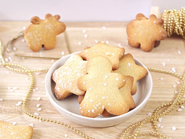 Sablés à la vanille et aux zestes d’orange