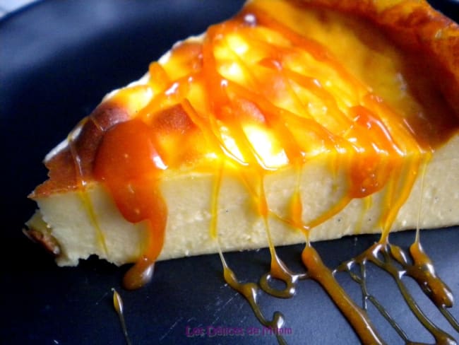 Flan pâtissier sans pâte