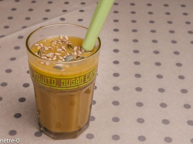 Soupe de butternut aux châtaignes