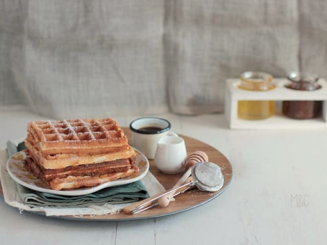 Gaufres au levain naturel