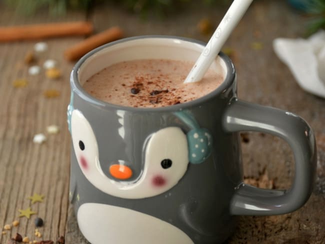 Chocolat chaud cru aux épices