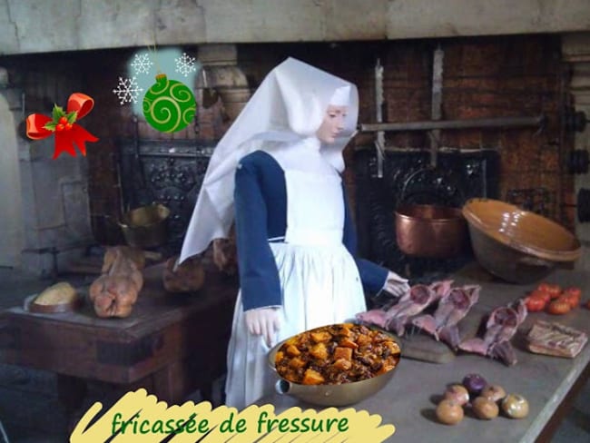 Fricassée de fressure à la Bourguignonne Noël en Bourgogne