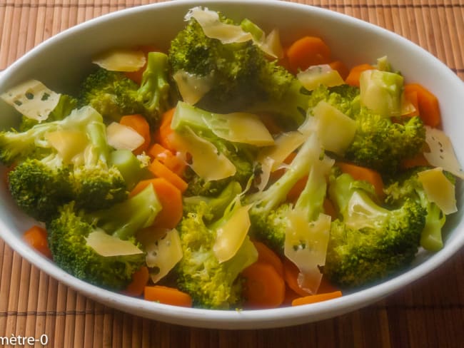 Gratins de brocolis et carottes