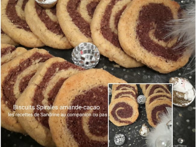 Biscuit Spirale amande-cacao