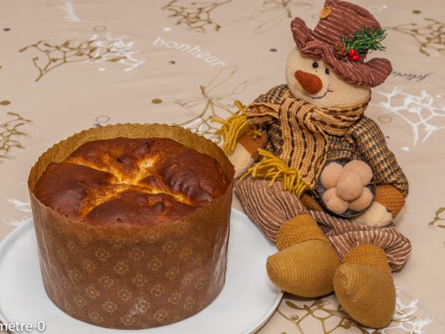 Panettone au citron et au cédrat