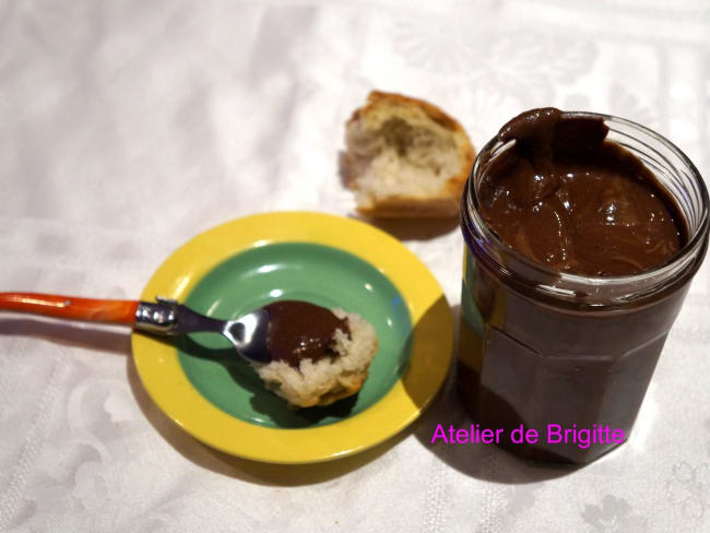 Pâte à tartiner chocolat et noisette