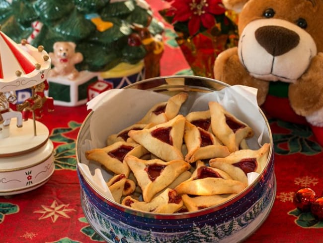 Bredeles Bonnets de Moines fourrés à la confiture