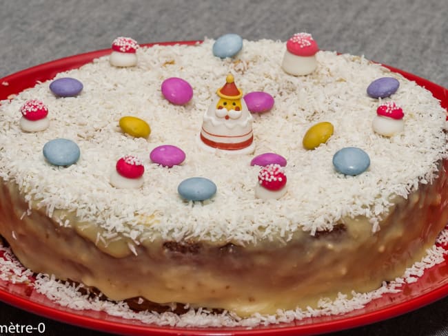 Fondant au chocolat blanc et à la noix de coco