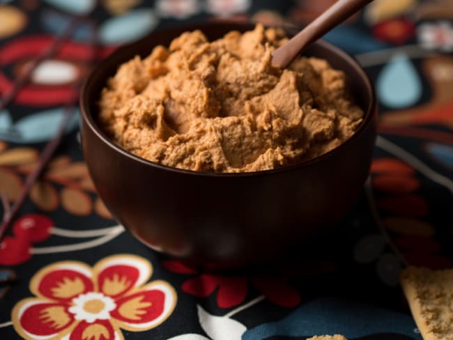 Houmous aux tomates séchées