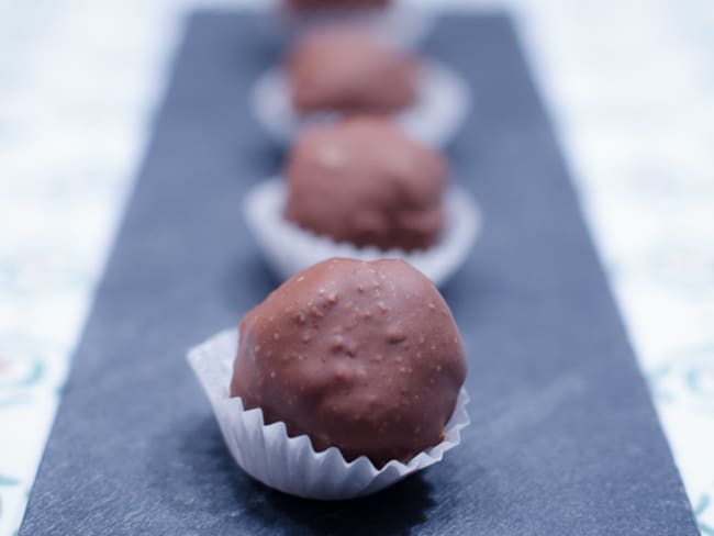 Rochers au chocolat au lait et au beurre de cacahuètes