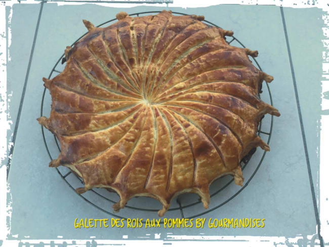 Galette des rois aux pommes