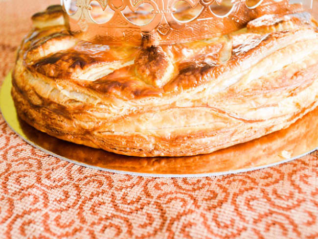 Galette des rois noisettes et praliné maison