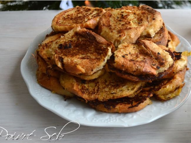 Pain perdu comme faisait ma grand mère - Poivré Seb