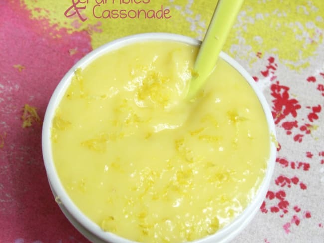 Crème de citron bergamote