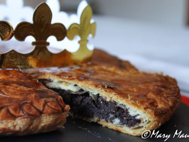 Galette des rois chocolat et fruit de la passion