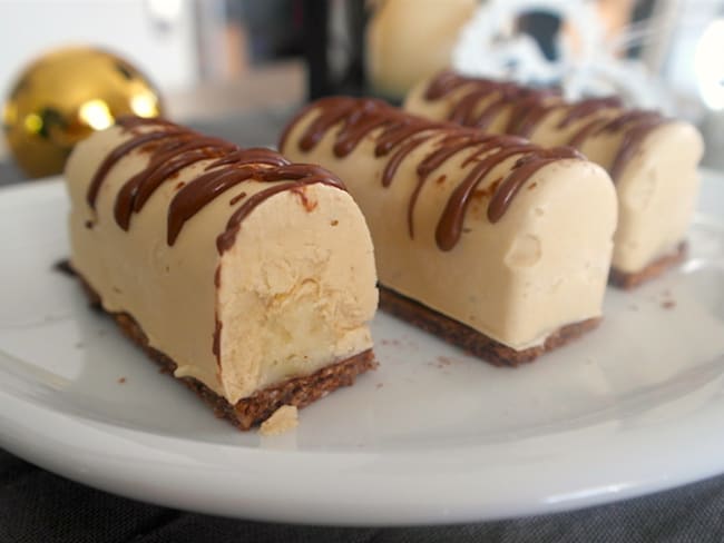 Bûche façon cheesecake glacé - Mes recettes Healthy